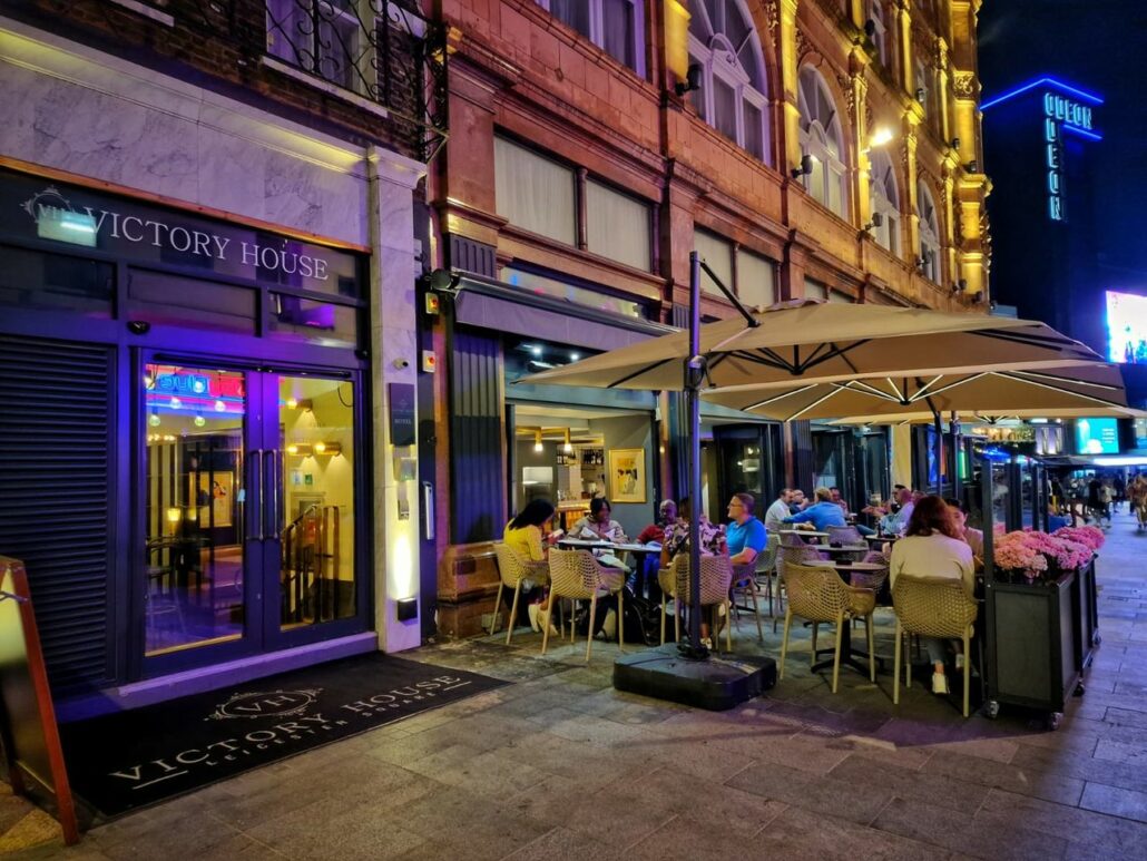 Victory House French Bistrot Restaurant in Leicester Square, London